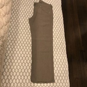 Hugo Boss Linen Beige/White Pinstripe Men’s pants